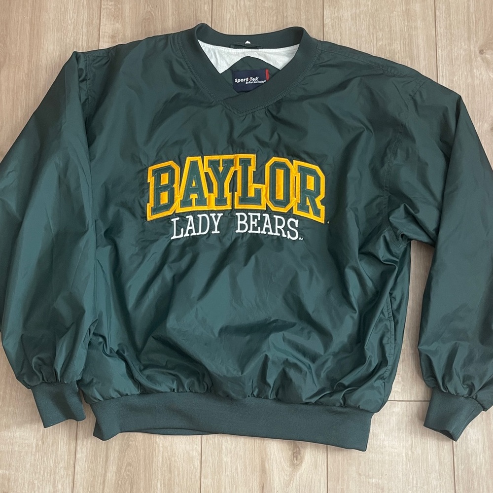 Vintage Baylor Lady Bears basketball Tip Off Club pullover jacket